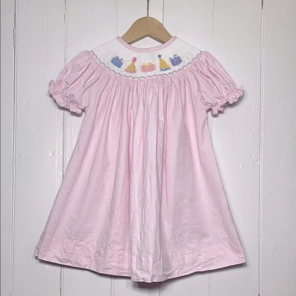 theme birthday dress to impress Shade Critters Hibiscus Flutter Sleeve Smocked Dress | HONEYPIEKIDS YXXS